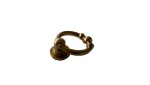 011011129 - COLGANTE ANILLO INGLES ANTIGUO ARO 3 BOLAS 40 MM