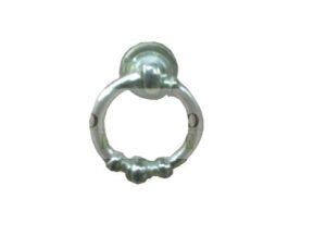 011011130 - COLGANTE ANILLO BRONCE BRILLANTE ARO 3 BOLAS 40 MM
