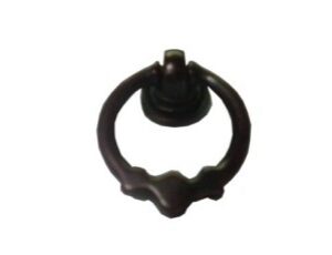 011012290 - COLGANTE ANILLO COBRE ACEITADO ARO 3 BOLAS 40 MM