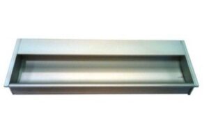 011020042 - JALADERA PLATA ANODIZADA DE ALUMINIO CBH611A 160 CC