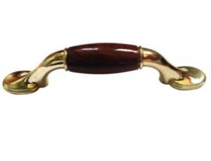 011041241 - JALADERA BRONCE BRILLANTE / M CAOBA PL?STICA BI COLOR PO 302 76 CC