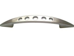 011041446 - JALADERA NIQUEL SATINADO ARCO CON HOYOS NF96 96MM CC