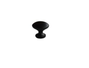 011052025 - BOTON NEGRO MATE TIPO HONGO 25MM