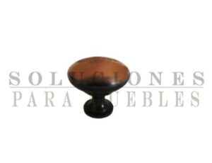 011052029 - BOTON COBRE ANTIGUO TIPO HONGO 30MM