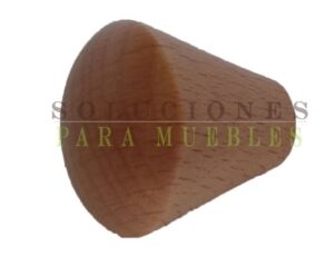 011052978 - BOT?N MADERA BCH TIPO CONO 27MM