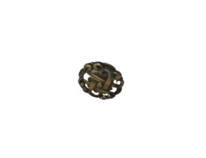 011054531 - BOT?N BRONCE ANTIGUO TEJIDO 38 MM