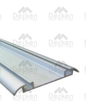 022050164 - PERFIL LF  CLOSETC311 ANODIZADO PLATABARRA DE 6 METROSRIEL INFERIOR