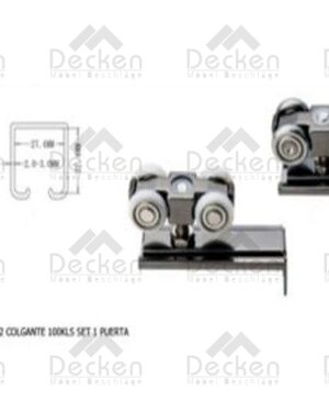 022052032 - CARRETILLA CLOSETY002 COLGANTE 100 KILOSSET 1  PTA