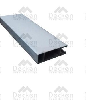 022052265 - PERFIL LF  CLOSETC5191 ANODIZADO PLATABARRA DE 6 METROSSUPERIOR / INFERIOR H