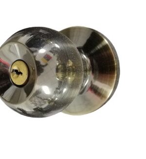 033012663 - CERRADURA BOLA TUBULAR 60MM BRONCE ANTIG