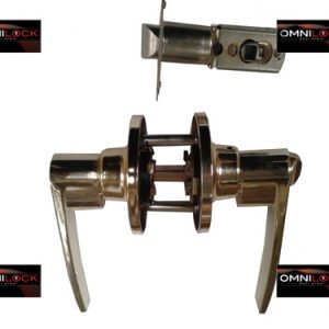 033013954 - CERRADURA DE MANIJA RECTA BRONCE PULIDO