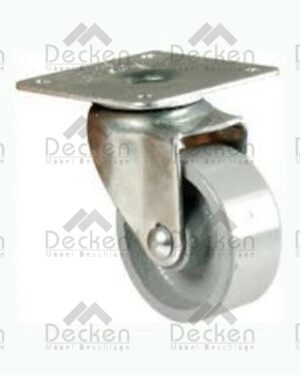 033021135 - JUEGO DE 4 RODOS  INDUSTRIAL AC ACERO 25 S/FRENO
