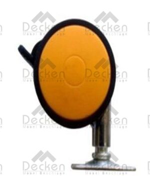 033021506 - JUEGO DE 4 RODOS  PLACA AMARILLO / NEGRO 60 C/FRENO 
