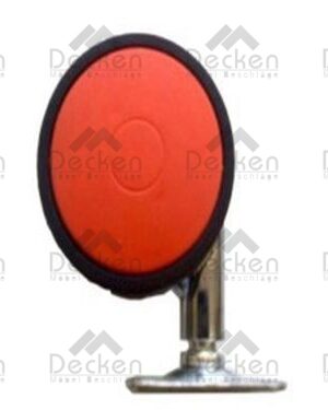 033021508 - JUEGO DE 4 RODOS  PLACA ROJO/ NEGRO 80 S/FRENO 