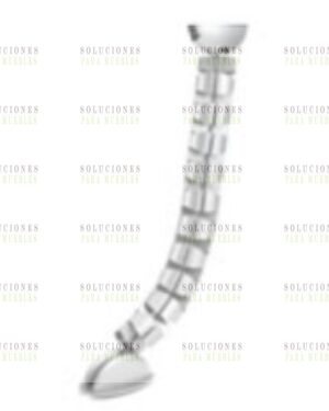 033061164 - PASA CABLESTIPO TUBO FLEXIBLENIQUEL SATINADO750 mm
