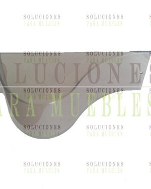 033062917 - PORTA OBJETOS DERECHOMOVECRISTAL FUME 200X60MM